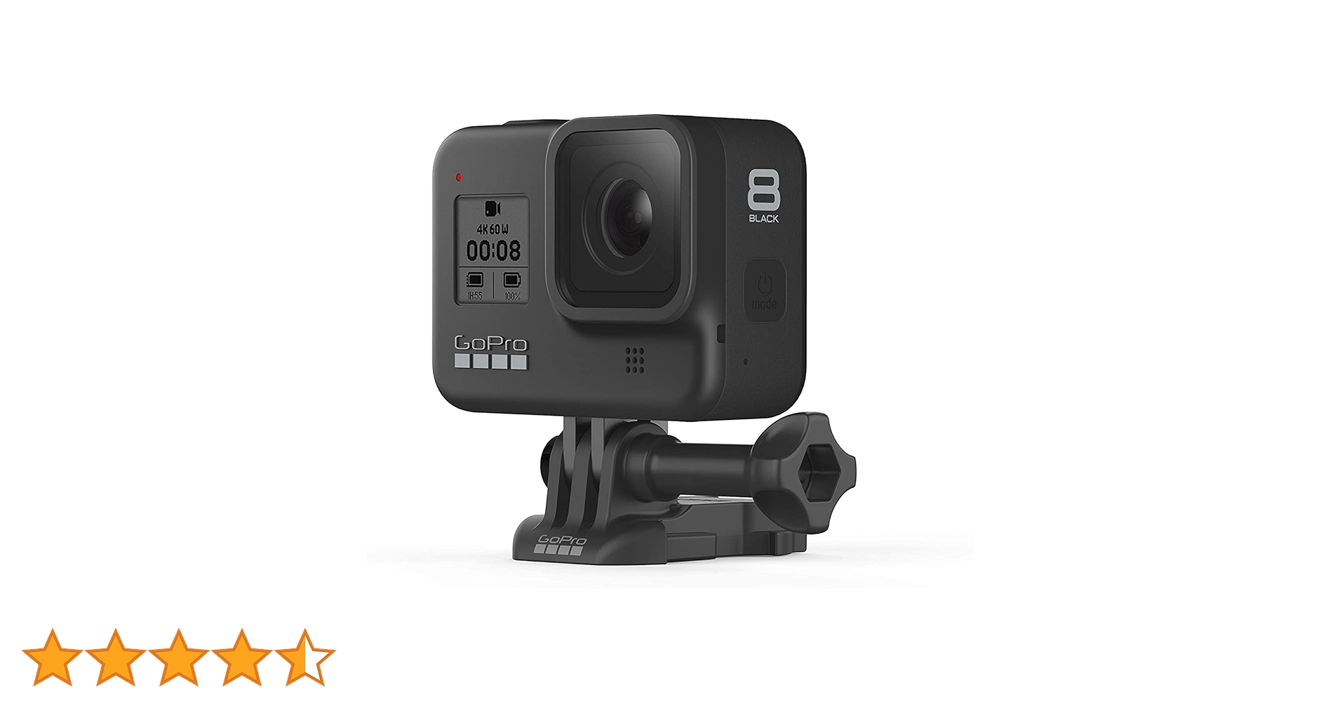 GoPro HERO8 Black - wodoodporna cyfrowa kamera sportowa 4K z